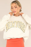 In Every City Oatmeal New York Sweatshirt