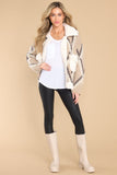 In The Cards Taupe Jacket