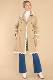 Gingerbread Delight Khaki Coat