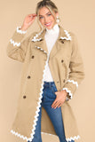 Gingerbread Delight Khaki Coat