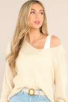 All That You Need Ivory Sweater