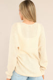 All That You Need Ivory Sweater