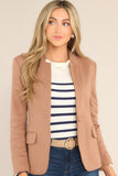 Answer Me Camel Ponte Blazer