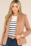 Answer Me Camel Ponte Blazer