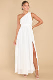 Goddess Behavior White Maxi Dress