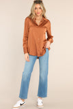 Graceful Impression Light Rust Top