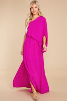 Get Obsessed Fuchsia Maxi Dress