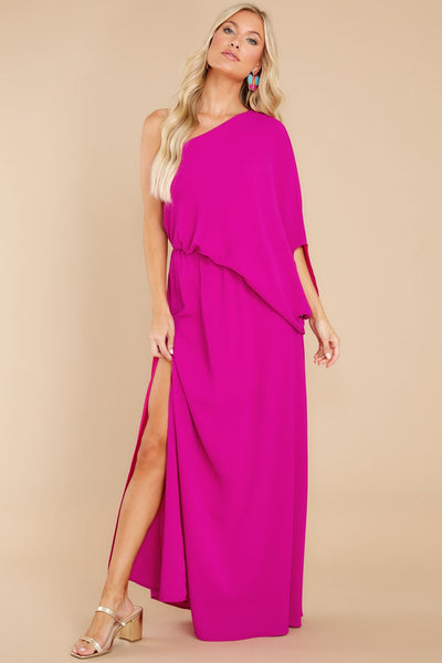 Get Obsessed Fuchsia Maxi Dress