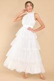 Shock And Awe White Maxi Dress